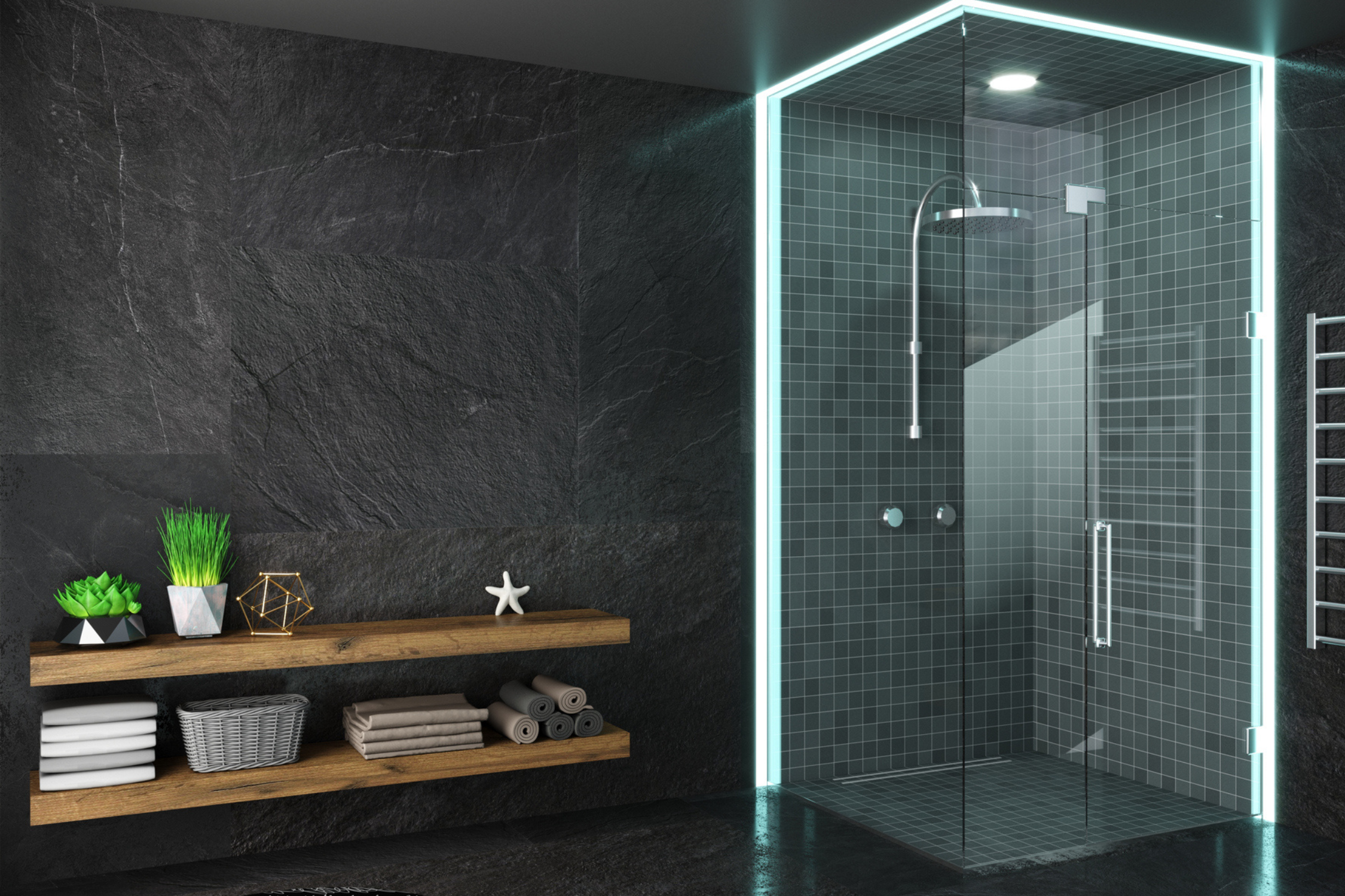 Differences Between Framed Shower Doors and Heavy Glass Shower Doors